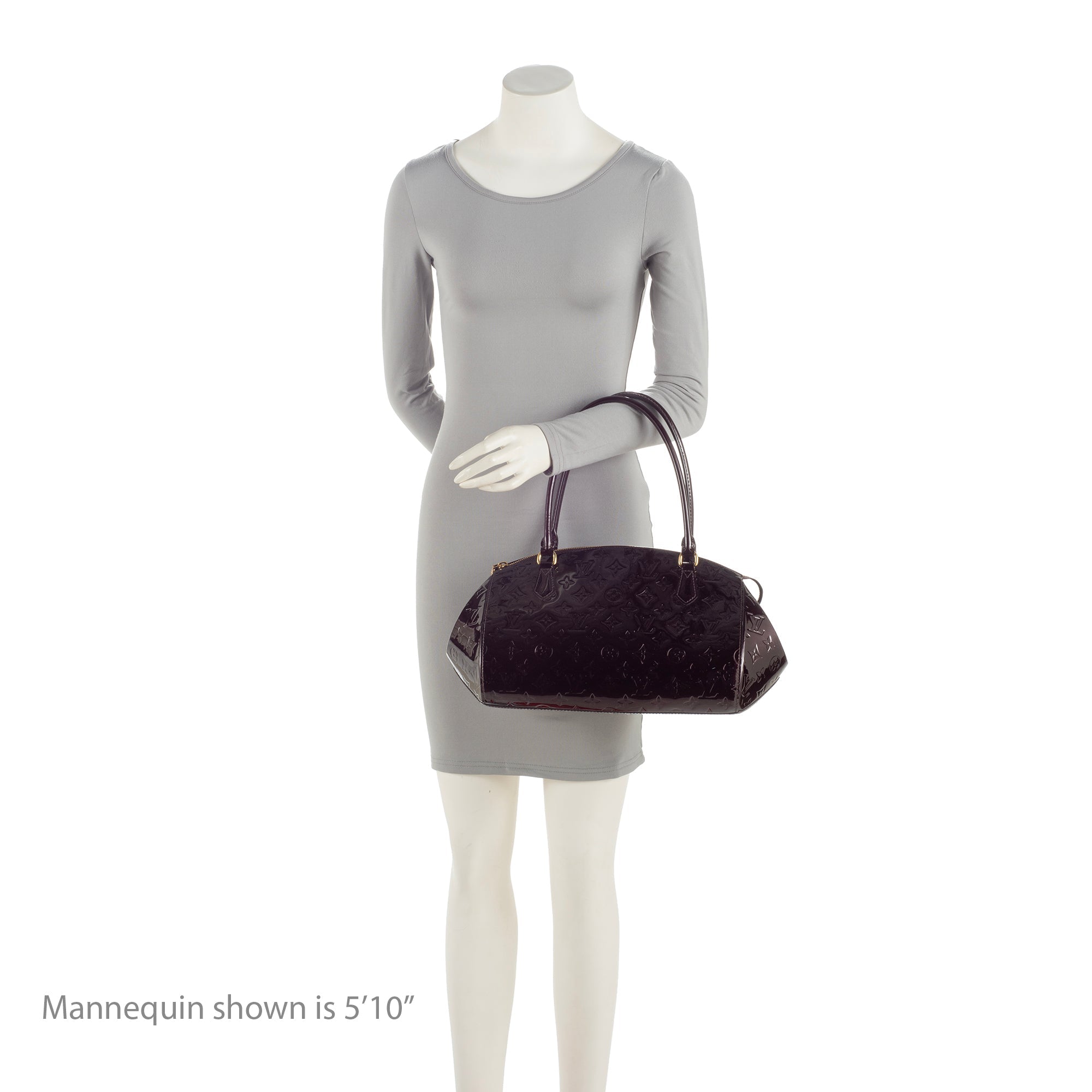 Louis Vuitton Monogram Vernis Sherwood GM Satchel (SHF-IMbn4y)