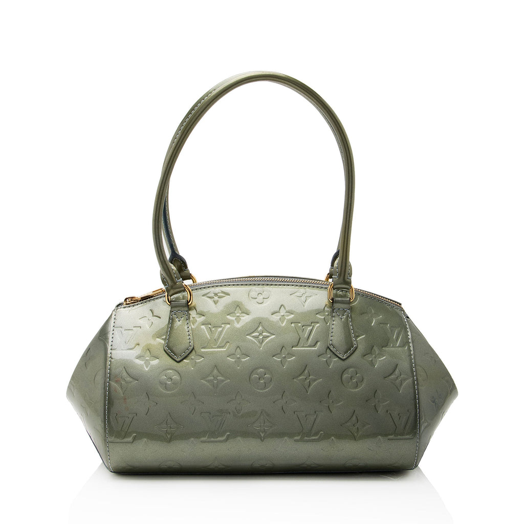 Louis Vuitton Monogram Vernis Sherwood PM Satchel (SHF-v0u1lX)