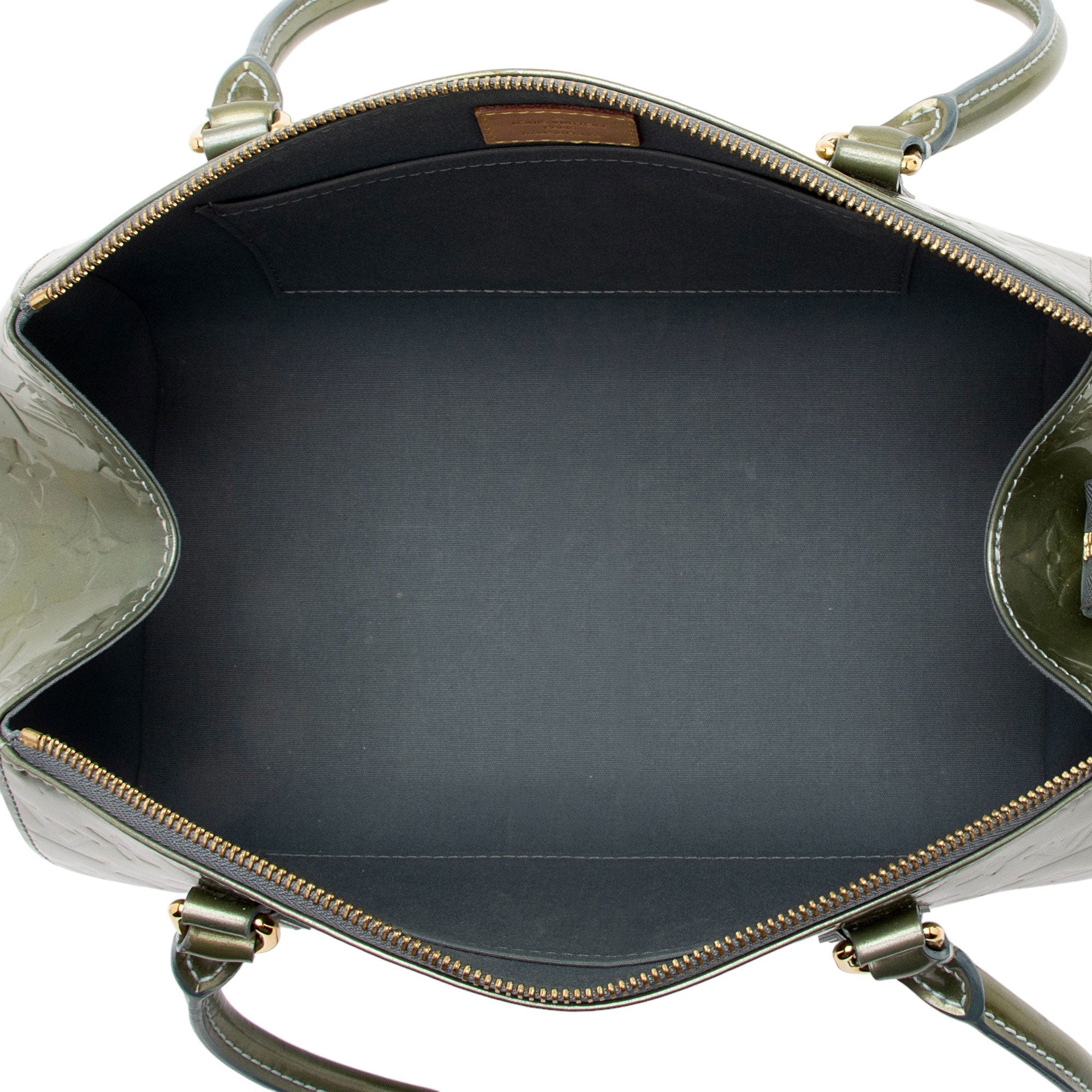 Louis Vuitton Monogram Vernis Sherwood PM Satchel (SHF-v0u1lX)