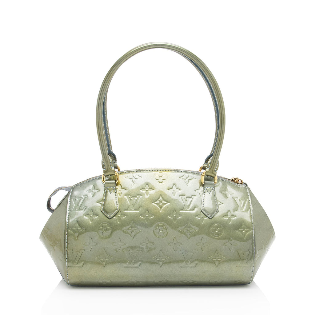 Louis Vuitton Monogram Vernis Sherwood PM Satchel (SHF-peT4Il)