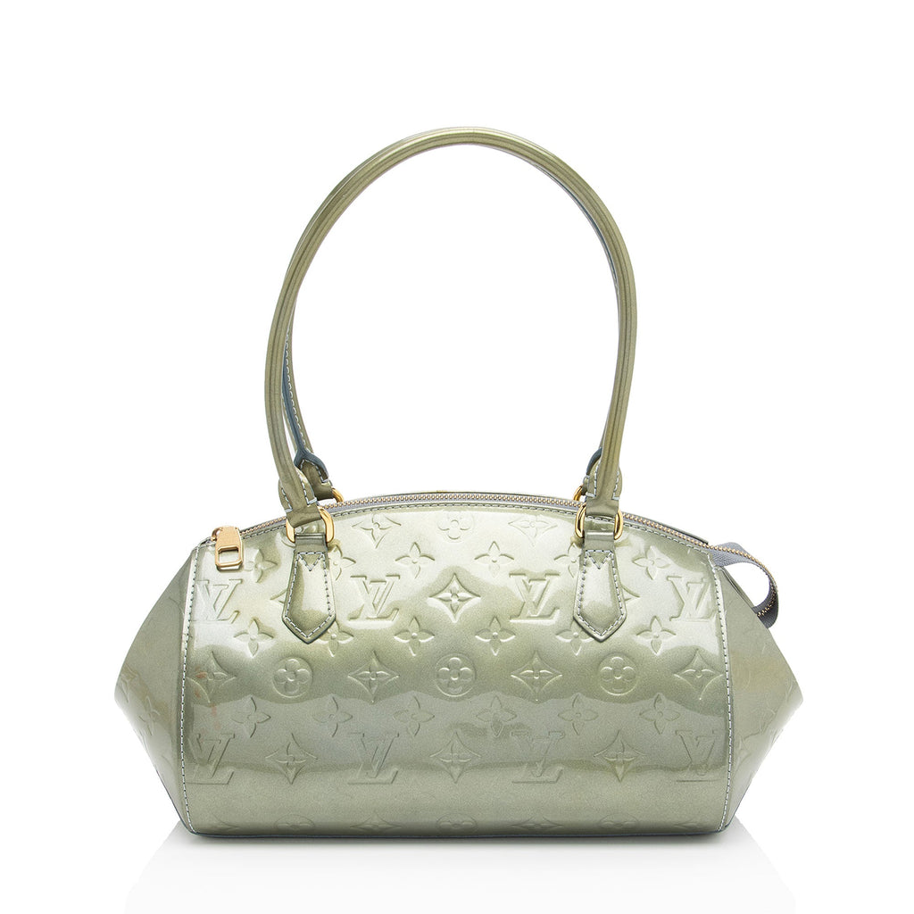 Louis Vuitton Monogram Vernis Sherwood PM Satchel (SHF-peT4Il)