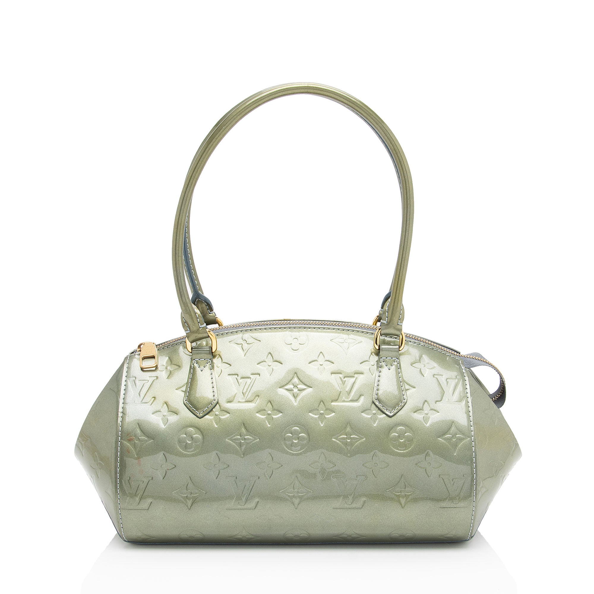 Louis Vuitton Monogram Vernis Sherwood PM Satchel (SHF-peT4Il)