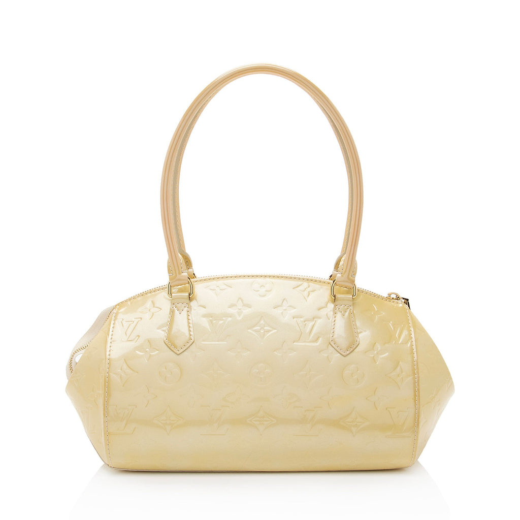 Louis Vuitton Monogram Vernis Sherwood PM Satchel (SHF-G3XOIN)