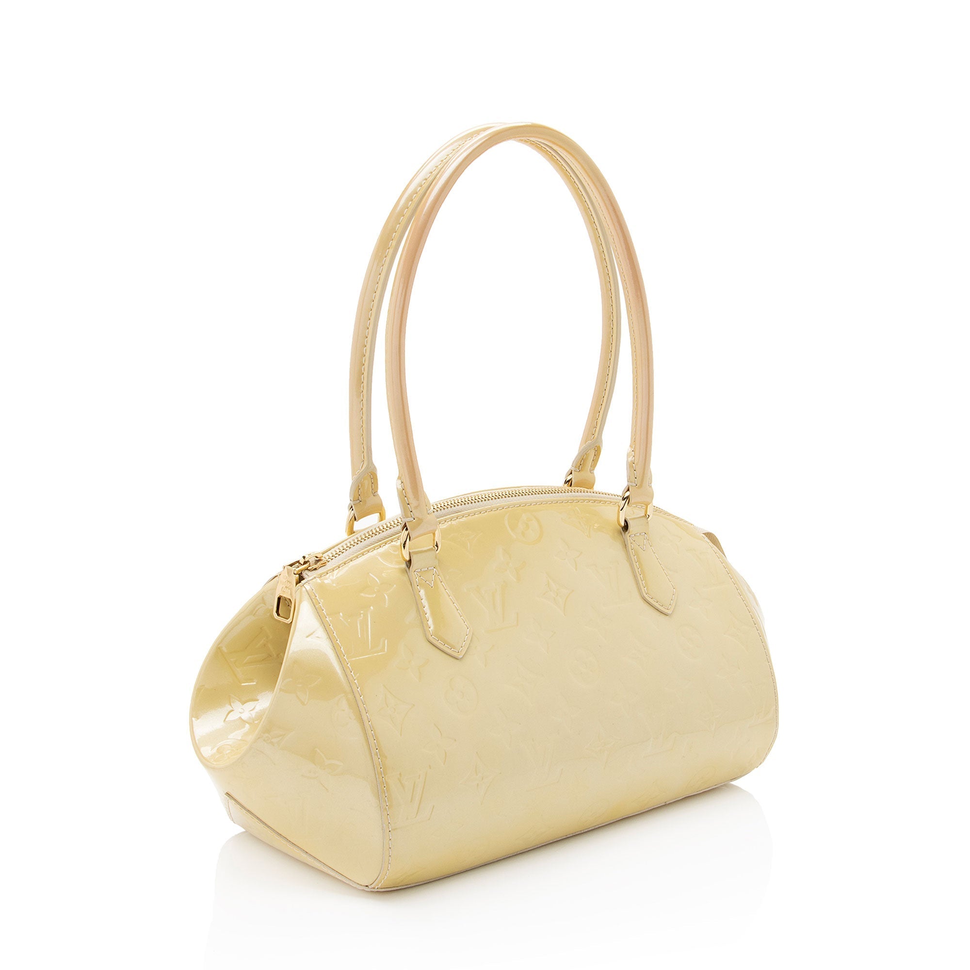 Louis Vuitton Monogram Vernis Sherwood PM Satchel (SHF-G3XOIN)