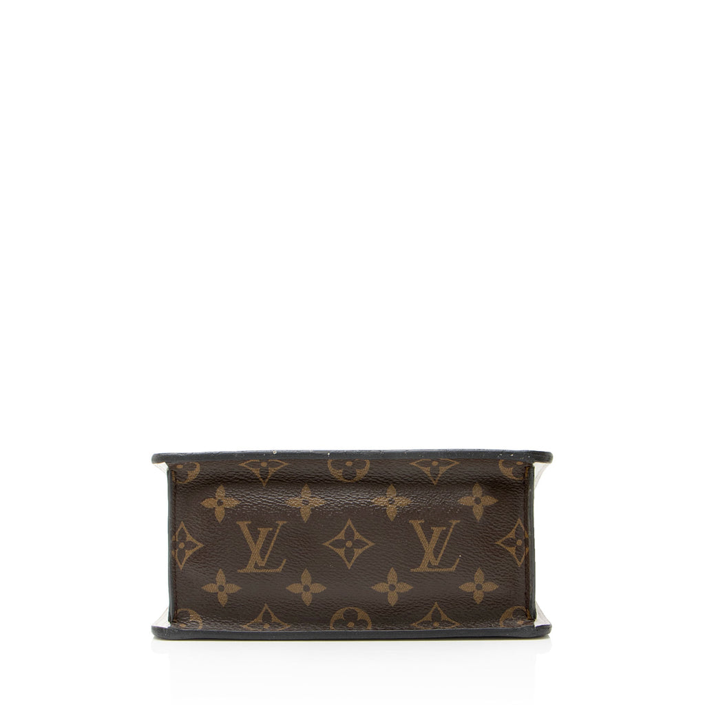 Louis Vuitton Monogram Vernis Spring Street Bitume Top Handle