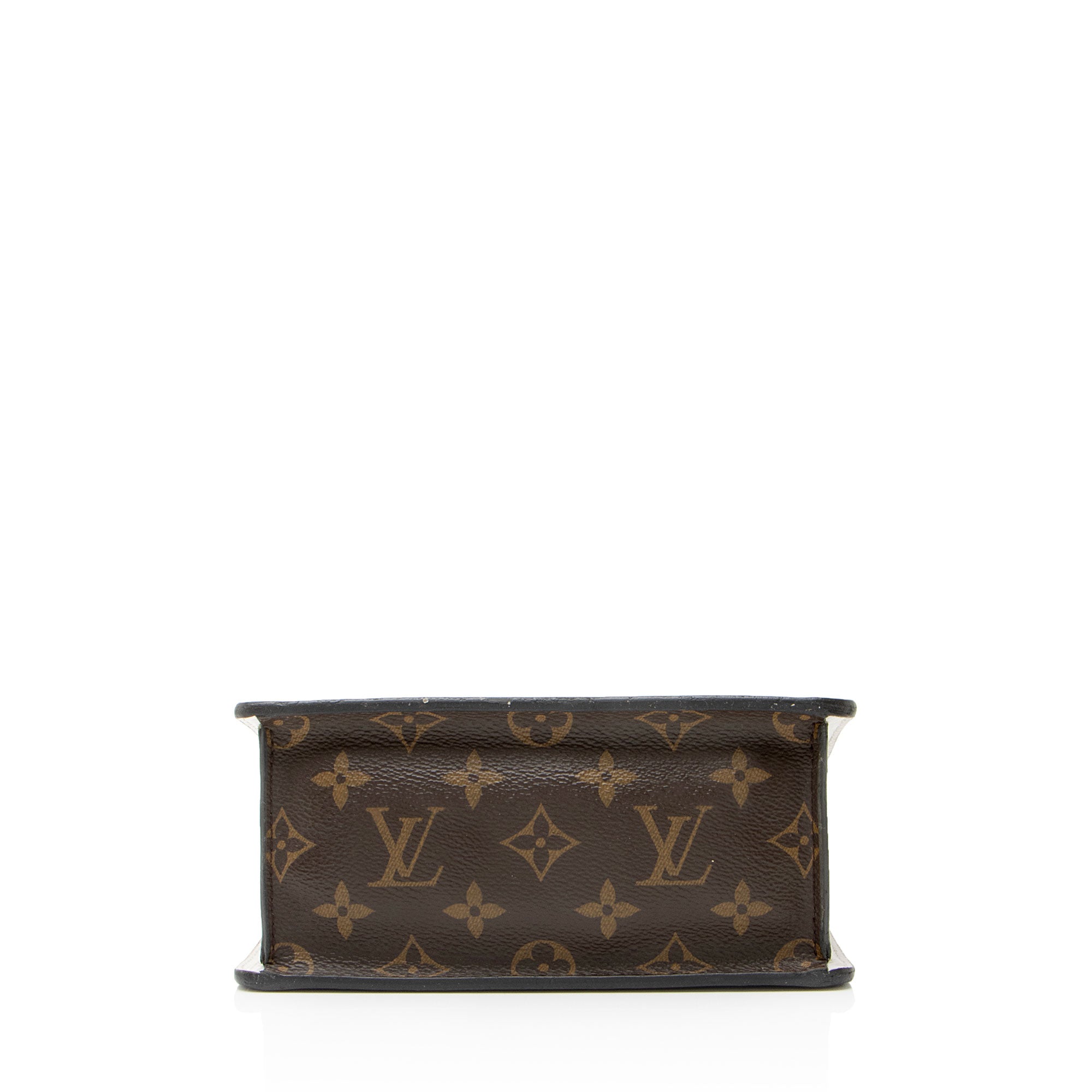 Louis Vuitton Monogram Vernis Spring Street Bitume Top Handle