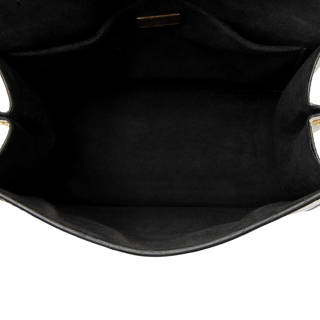 Louis Vuitton Monogram Vernis Spring Street Bitume Top Handle