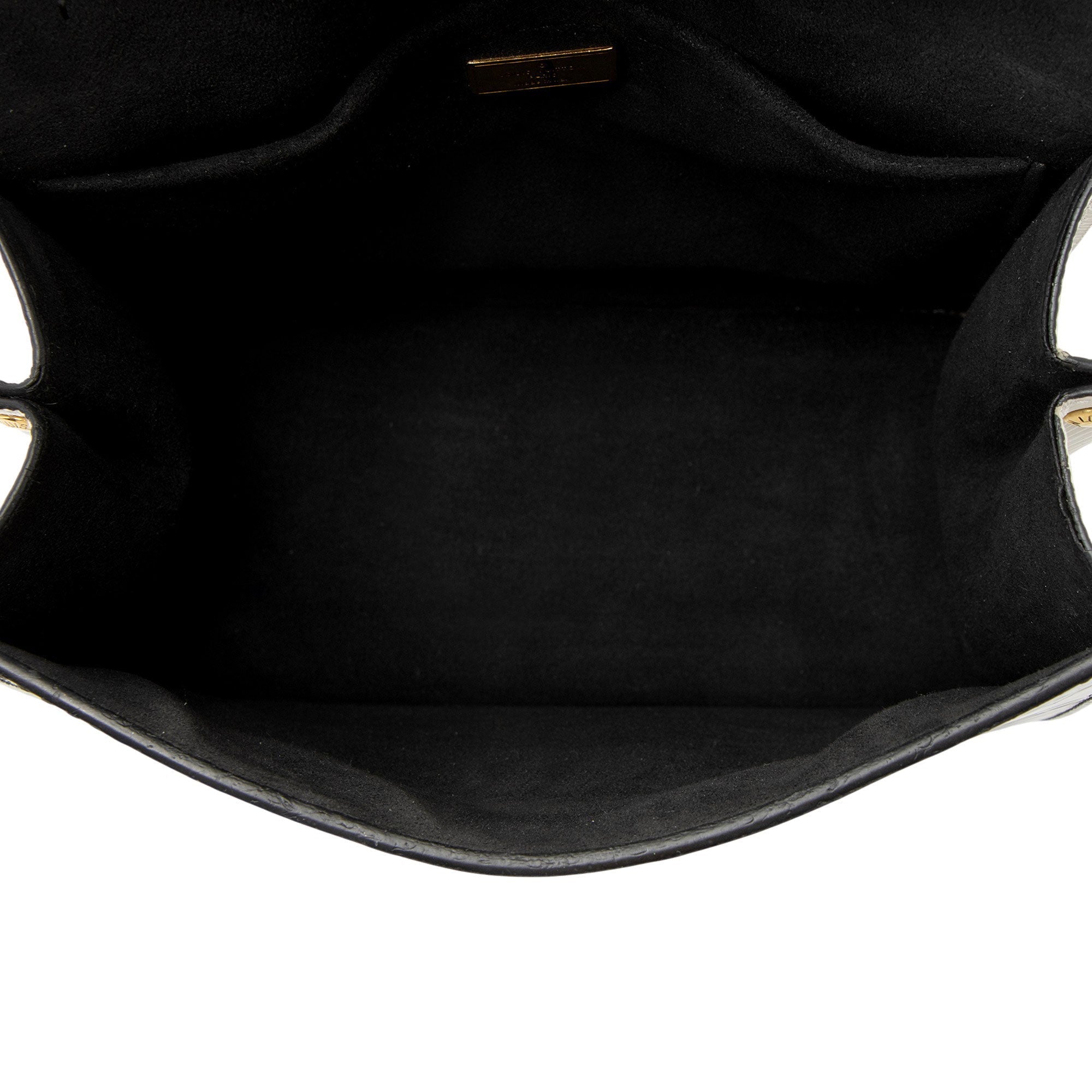 Louis Vuitton Monogram Vernis Spring Street Bitume Top Handle