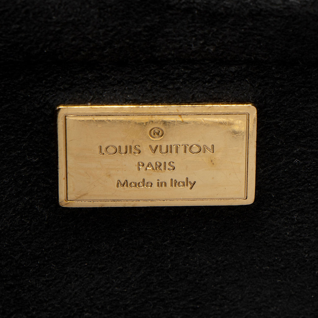 Louis Vuitton Monogram Vernis Spring Street Bitume Top Handle