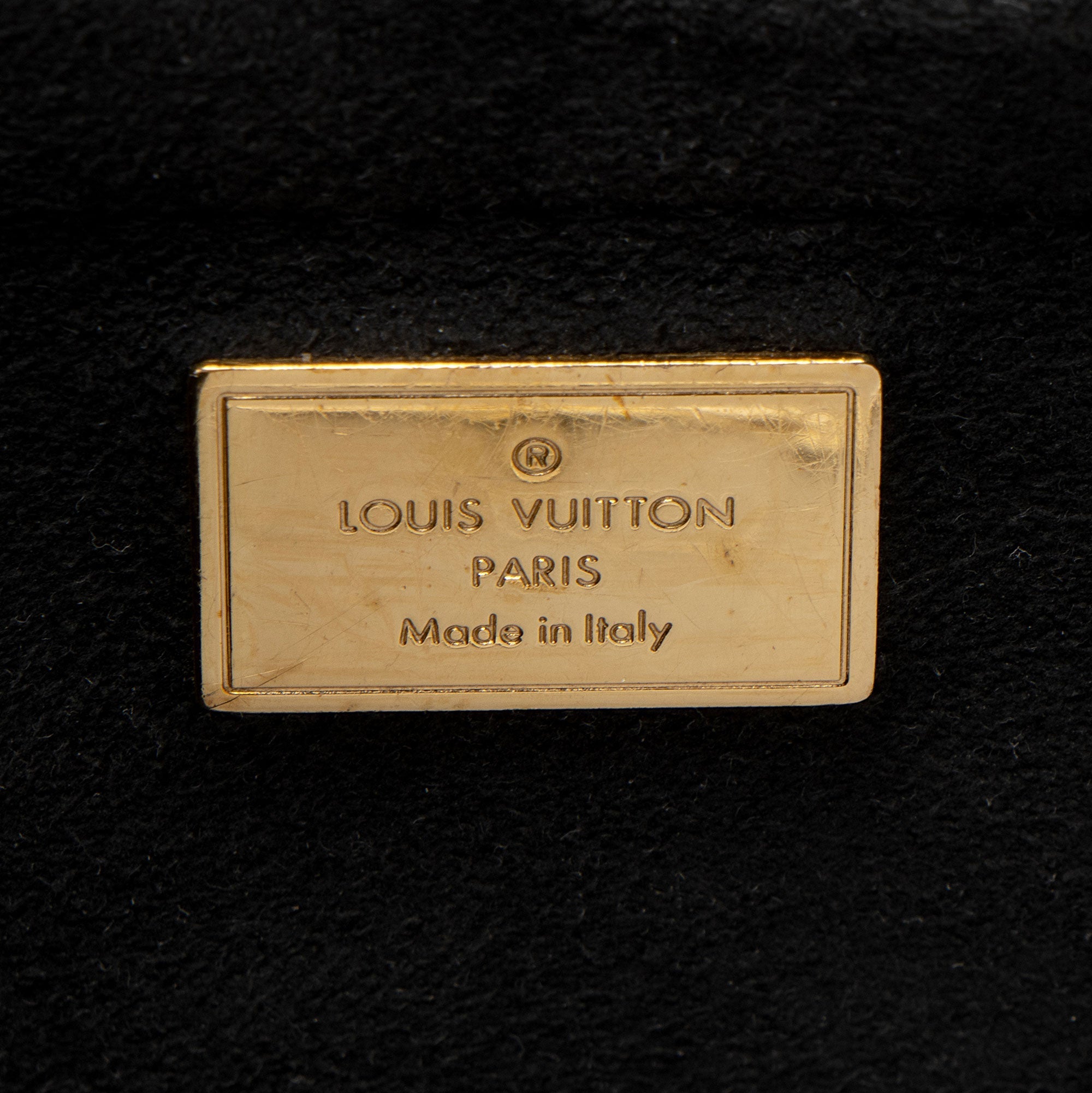 Louis Vuitton Monogram Vernis Spring Street Bitume Top Handle