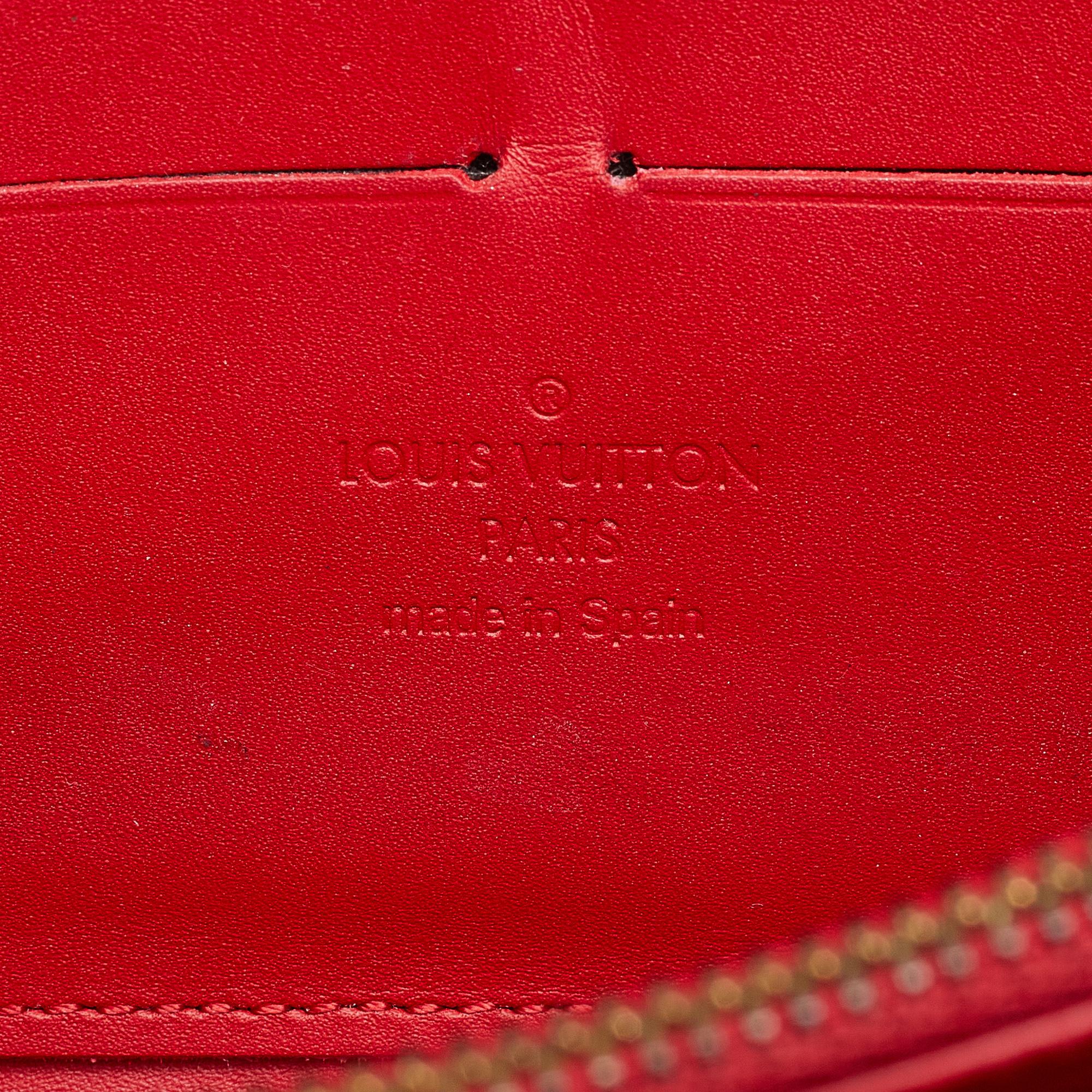 Louis Vuitton Monogram Vernis Sweet Zippy Wallet (SHG-f98dCX)