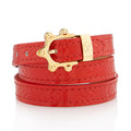 Louis Vuitton Monogram Vernis Triple Tour Wrap Bracelet
