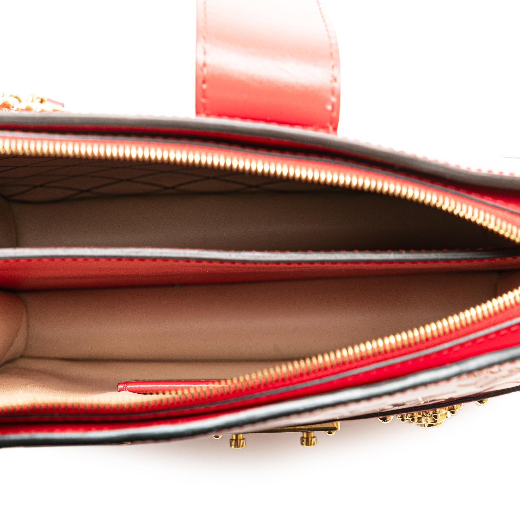 Louis Vuitton Monogram Vernis Trunk Clutch