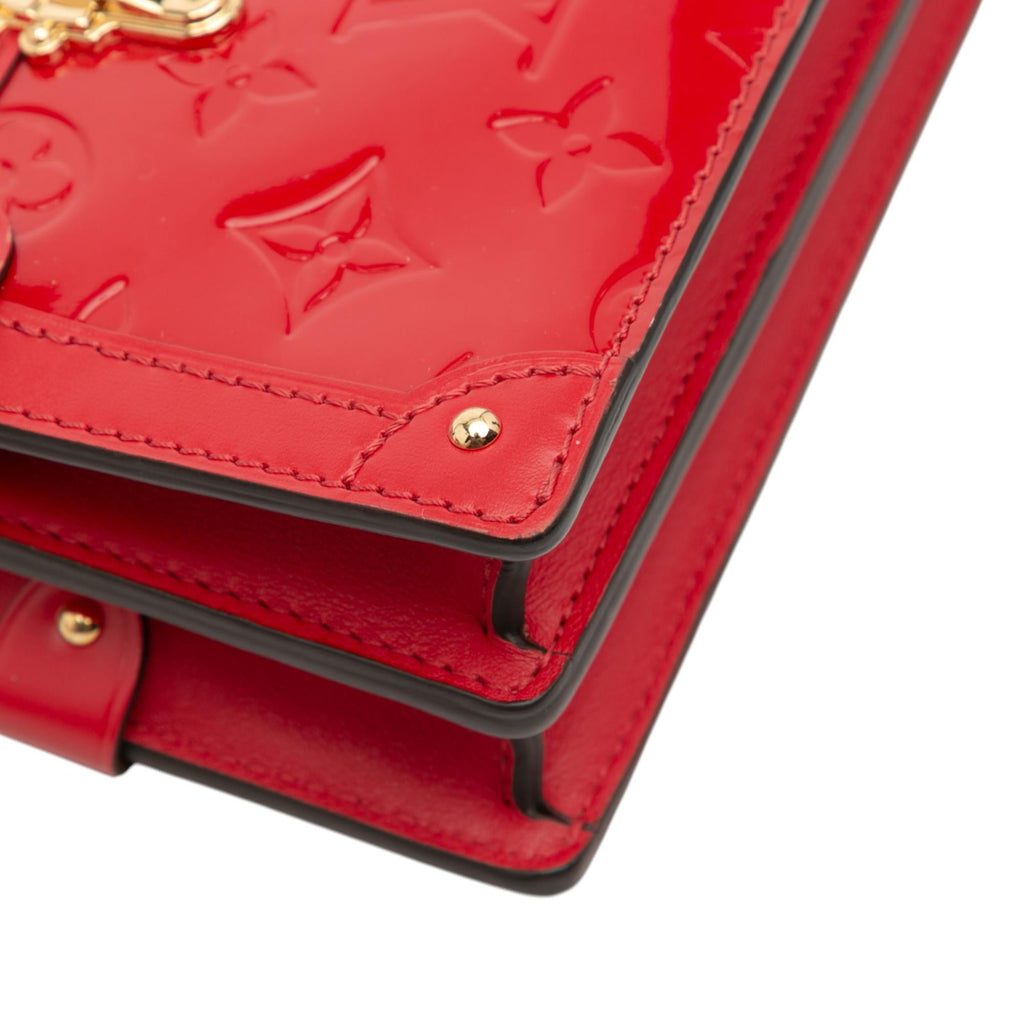 Louis Vuitton Monogram Vernis Trunk Clutch