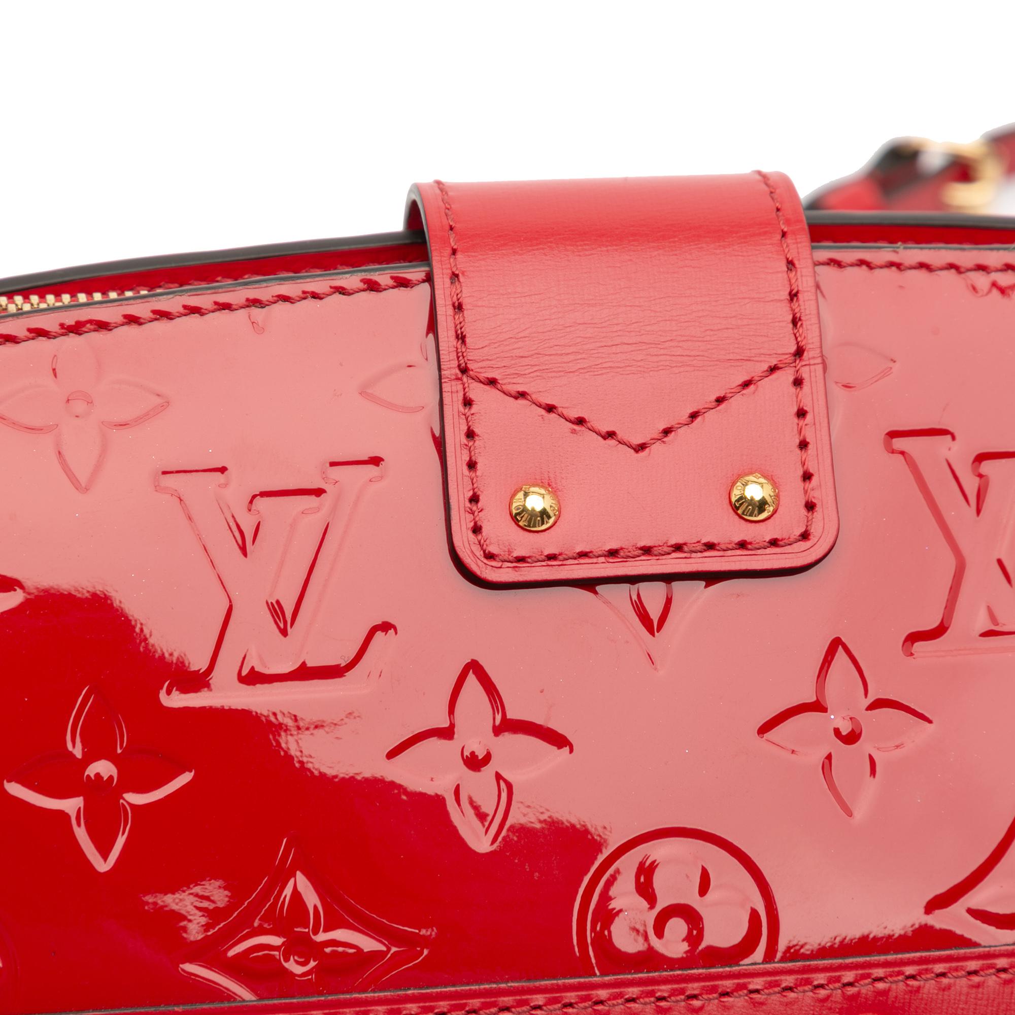 Louis Vuitton Monogram Vernis Trunk Clutch