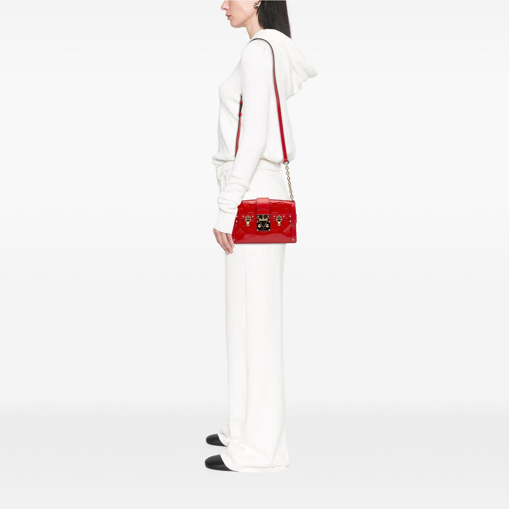 Louis Vuitton Monogram Vernis Trunk Clutch