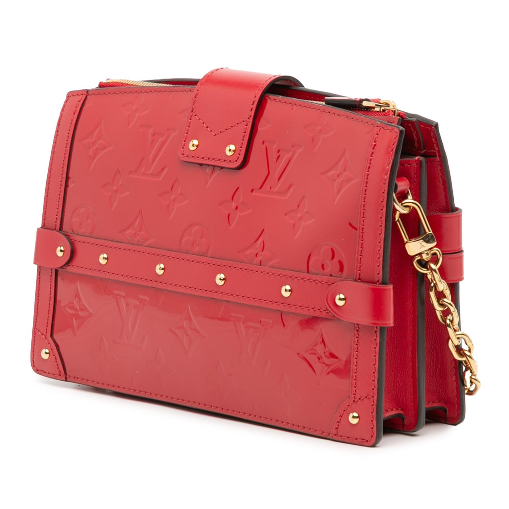Louis Vuitton Monogram Vernis Trunk Clutch
