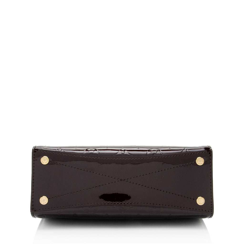 Louis Vuitton Monogram Vernis Virginia PM Shoulder Bag (SHF-rxNHf7)