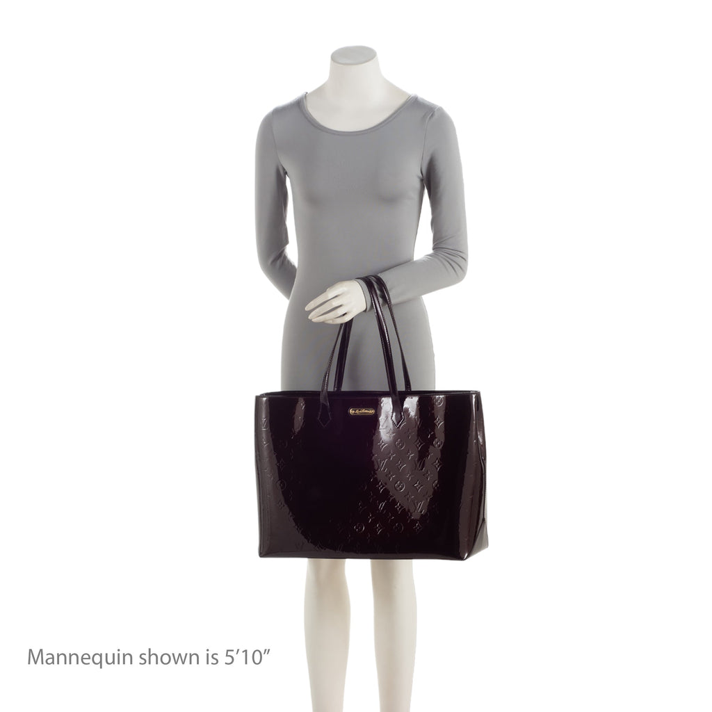 Louis Vuitton Monogram Vernis Wilshire GM Tote (SHF-CUjAND)