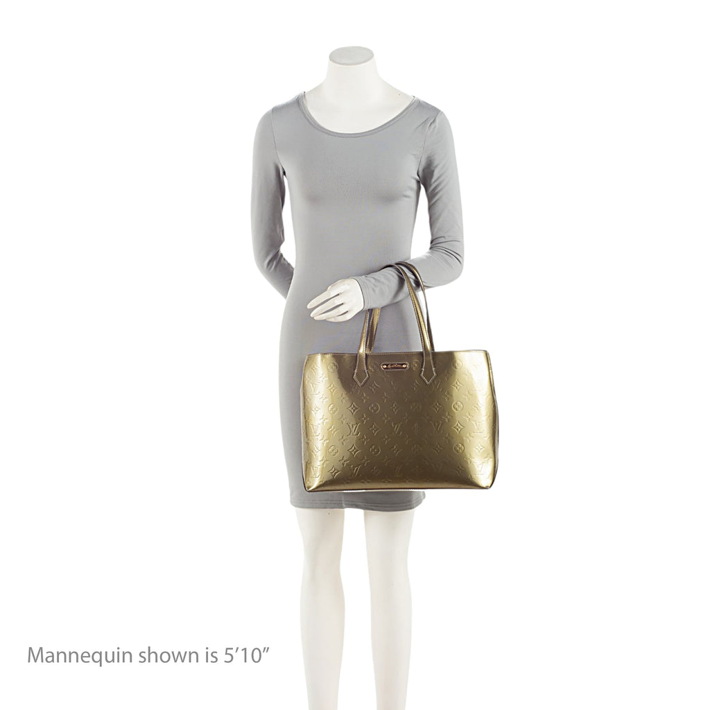 Louis Vuitton Monogram Vernis Wilshire MM Tote (SHF-j1QP0s)