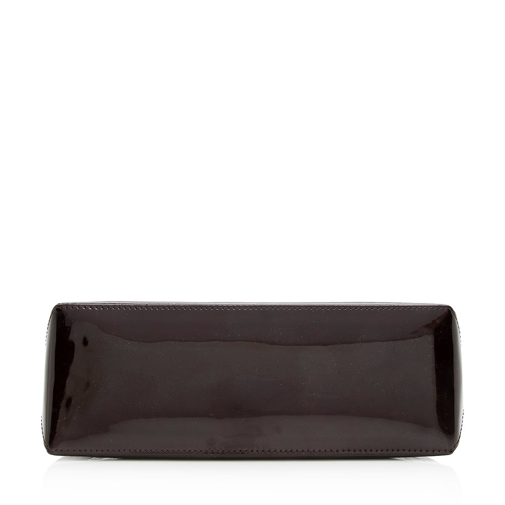 Louis Vuitton Monogram Vernis Wilshire PM Satchel (SHF-20018)