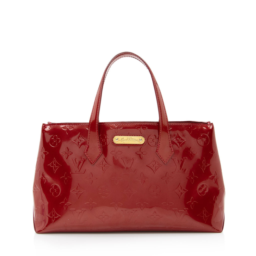Louis Vuitton Monogram Vernis Wilshire PM Tote (SHF-22634)