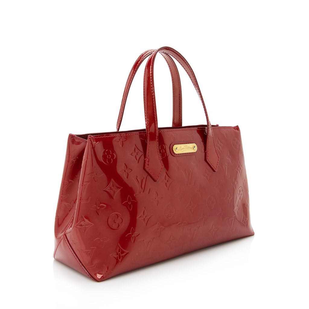 Louis Vuitton Monogram Vernis Wilshire PM Tote (SHF-22634)
