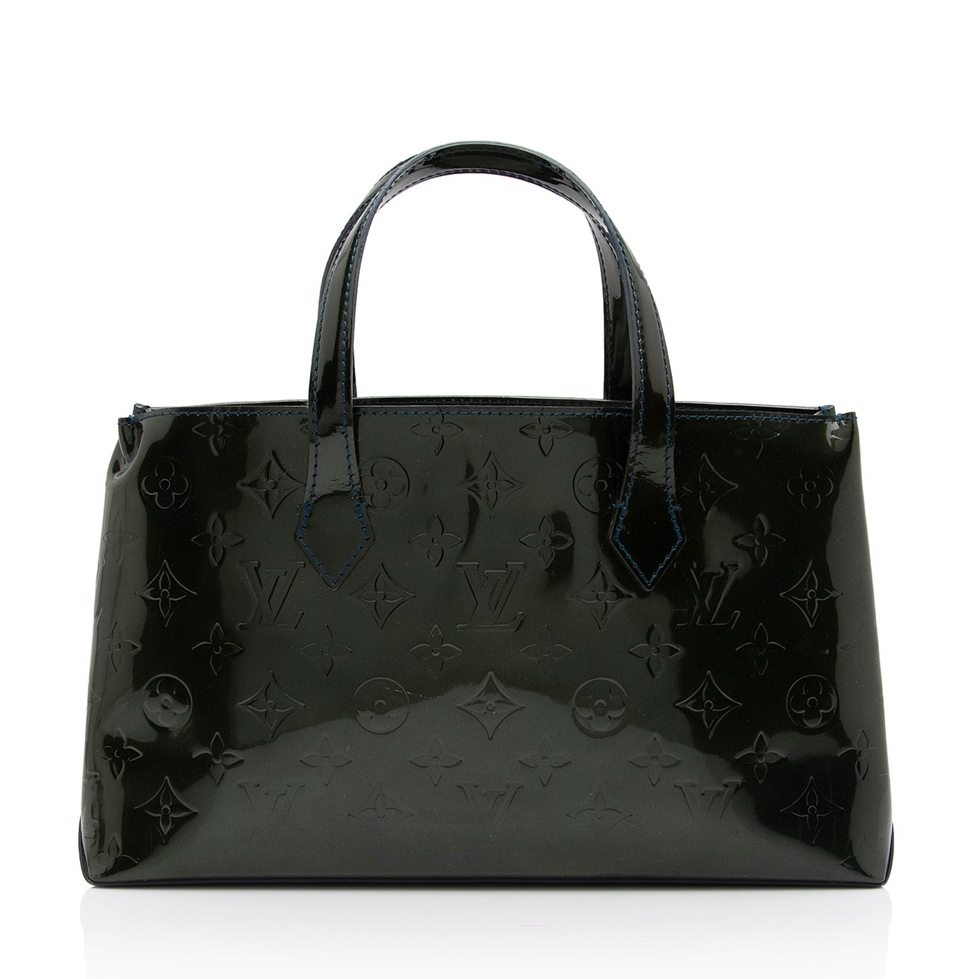 Louis Vuitton Monogram Vernis Wilshire PM Tote (SHF-ZcOAu3)