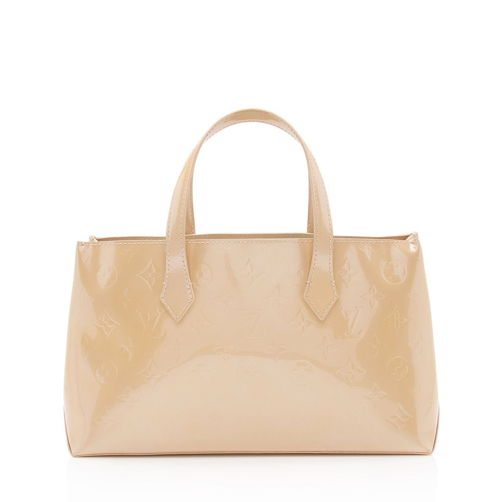 Louis Vuitton Monogram Vernis Wilshire PM Tote (SHF-LIDh3x)