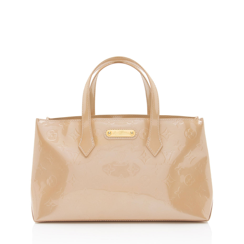 Louis Vuitton Monogram Vernis Wilshire PM Tote (SHF-LIDh3x)
