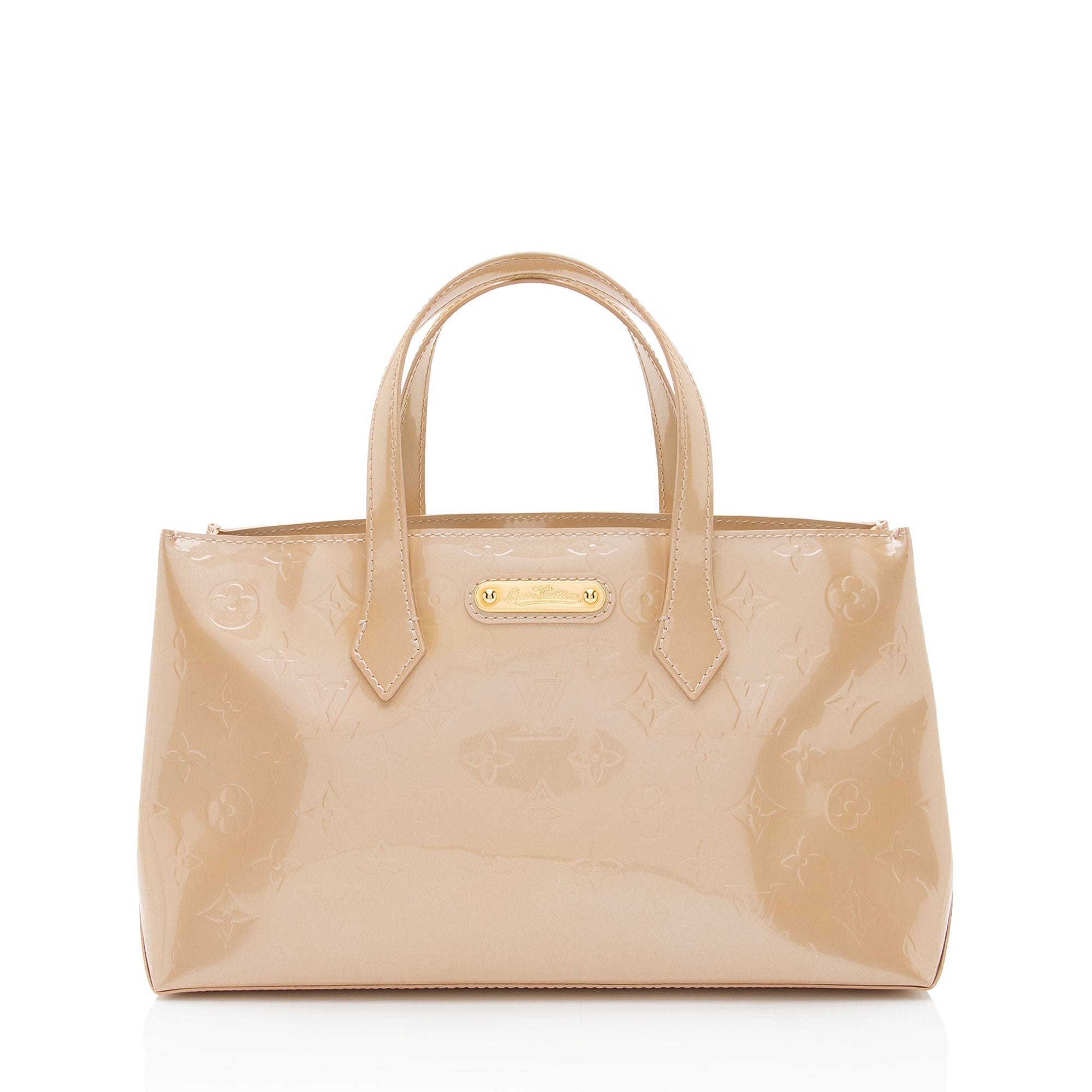 Louis Vuitton Monogram Vernis Wilshire PM Tote (SHF-LIDh3x)