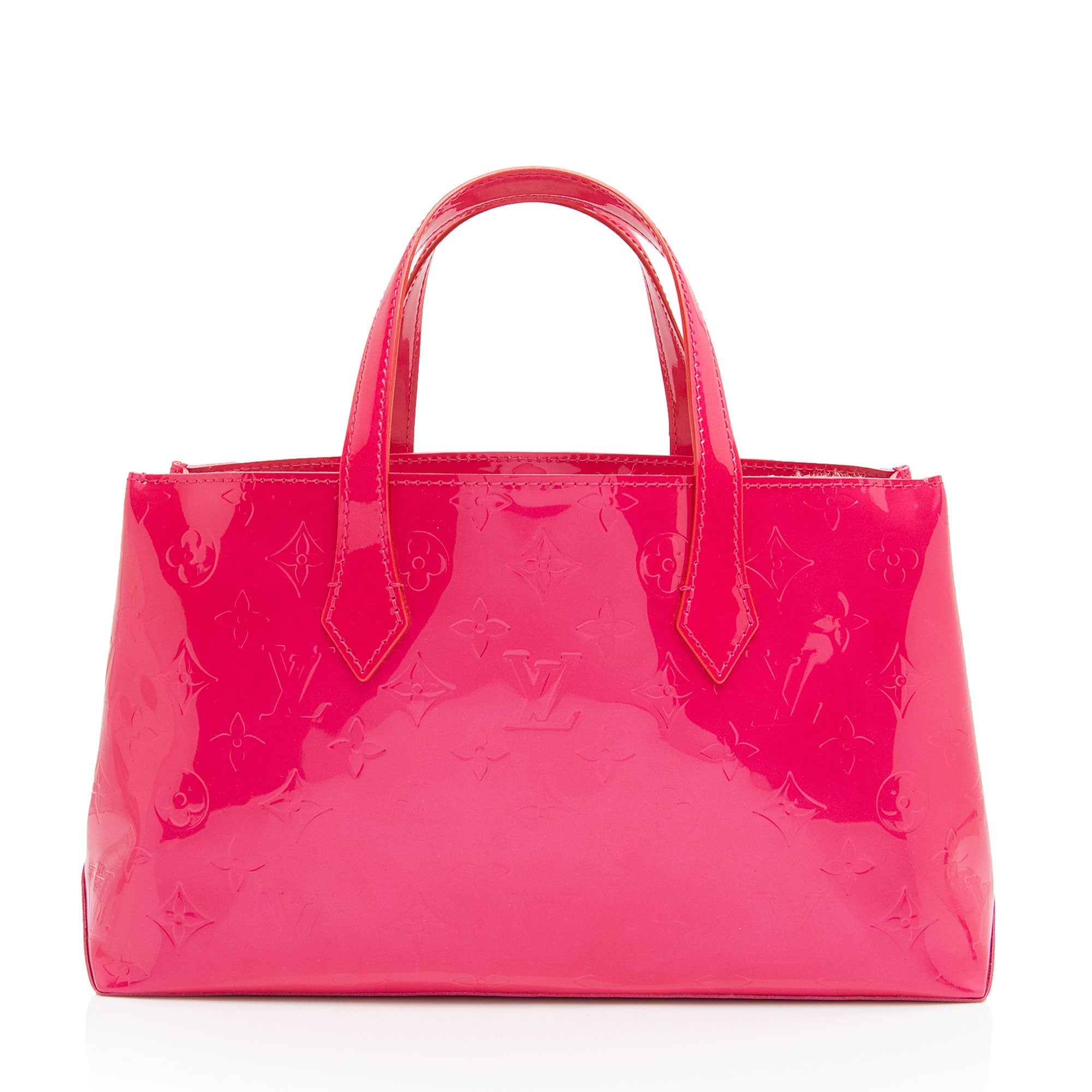 Louis Vuitton Monogram Vernis Wilshire PM Tote (SHF-aQ1roU)