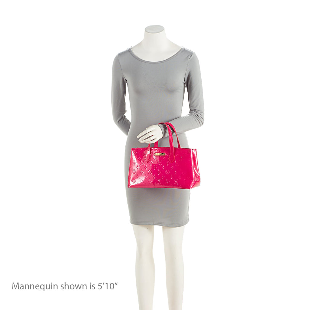 Louis Vuitton Monogram Vernis Wilshire PM Tote (SHF-aQ1roU)