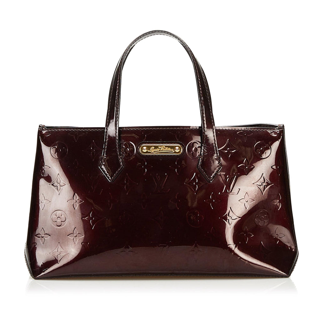 Louis Vuitton Monogram Vernis Wilshire PM (SHG-35368)