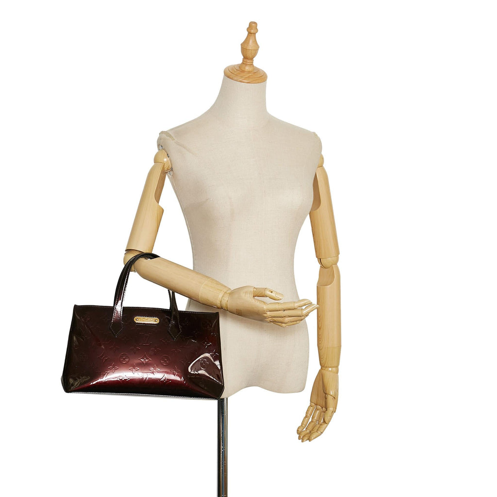 Louis Vuitton Monogram Vernis Wilshire PM (SHG-35368)