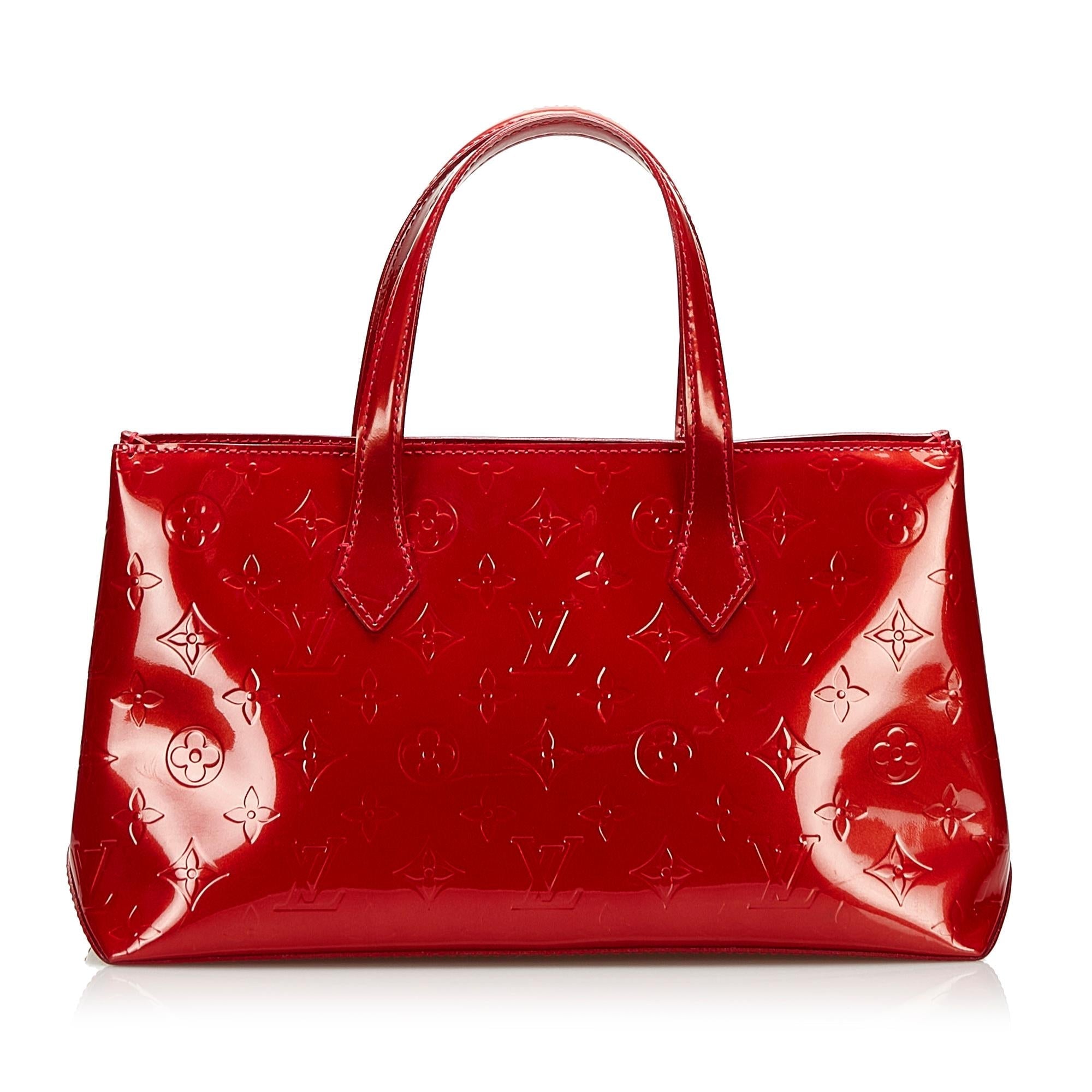 Louis Vuitton Monogram Vernis Wilshire PM (SHG-35993)