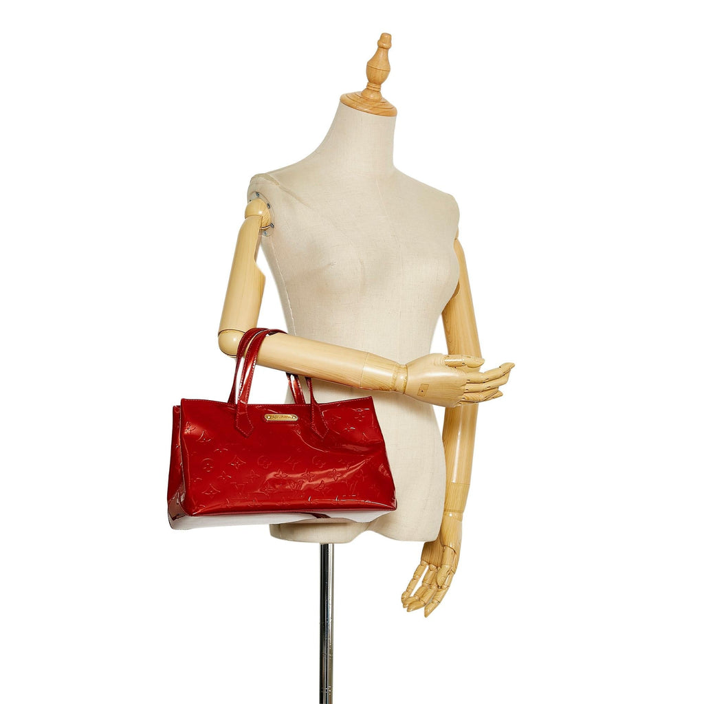 Louis Vuitton Monogram Vernis Wilshire PM (SHG-35993)