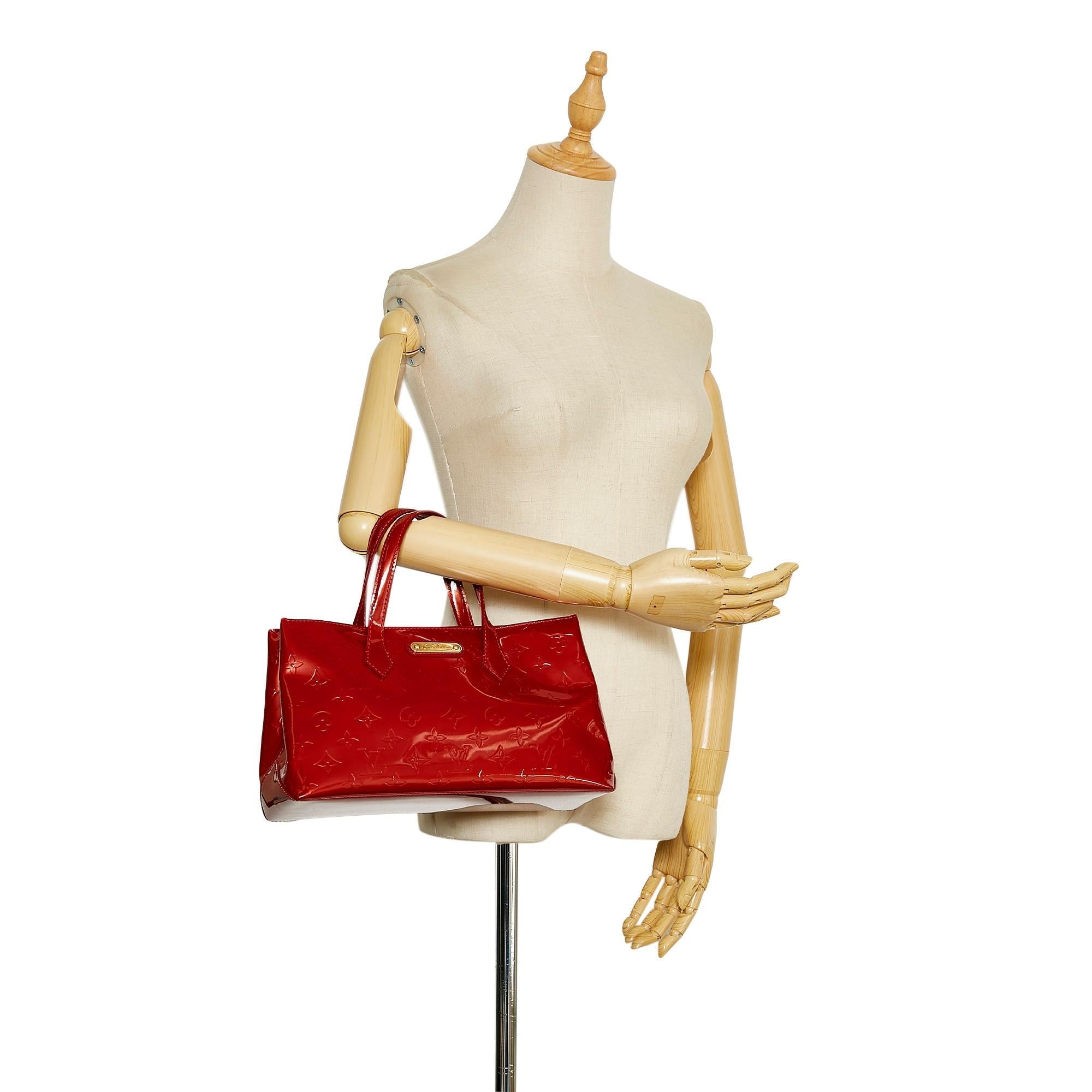 Louis Vuitton Monogram Vernis Wilshire PM (SHG-35993)