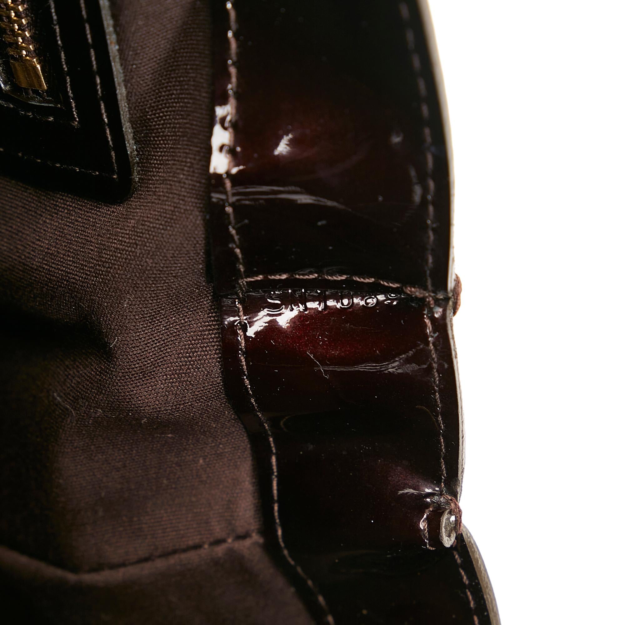 Louis Vuitton Monogram Vernis Wilshire PM (SHG-37150)