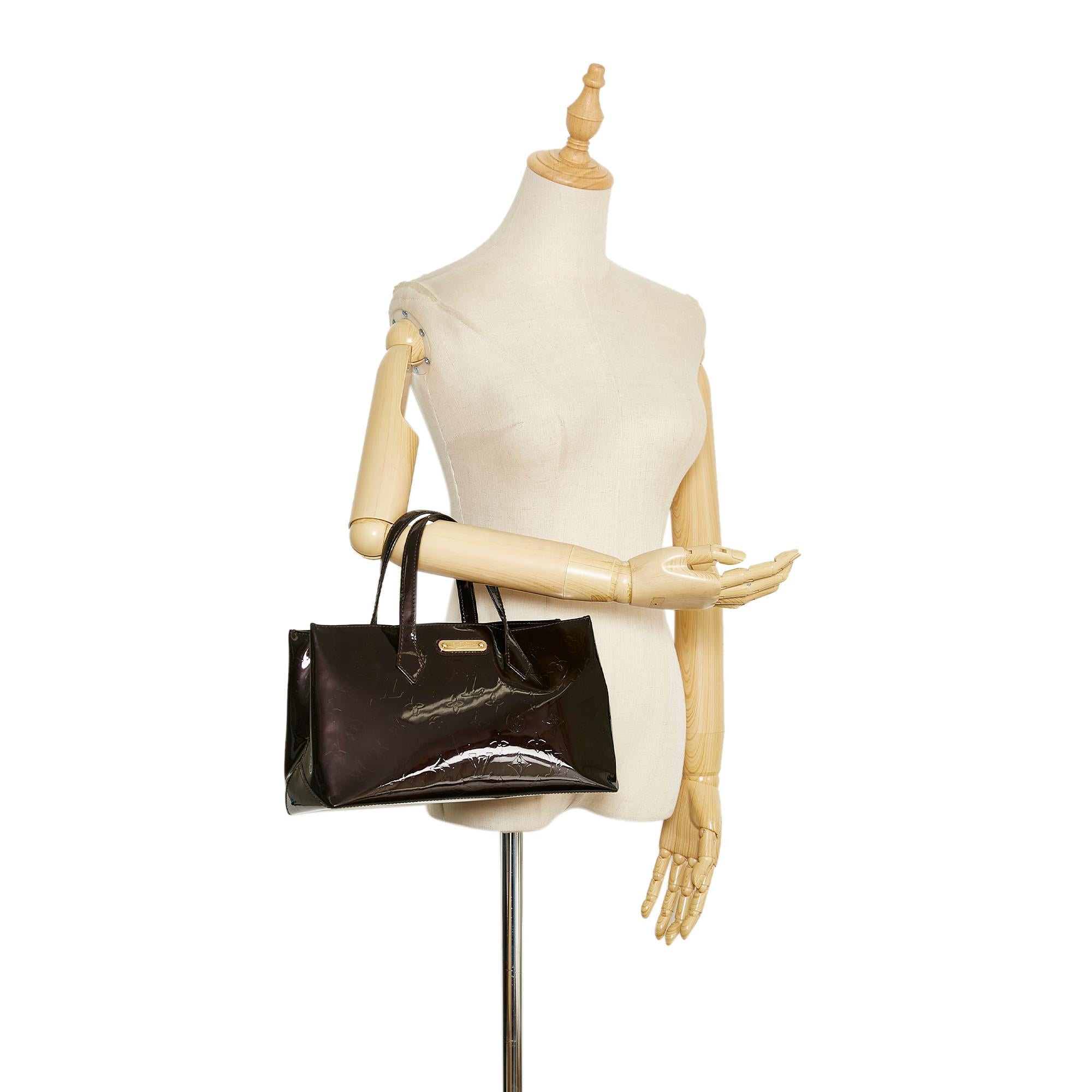 Louis Vuitton Monogram Vernis Wilshire PM (SHG-37150)