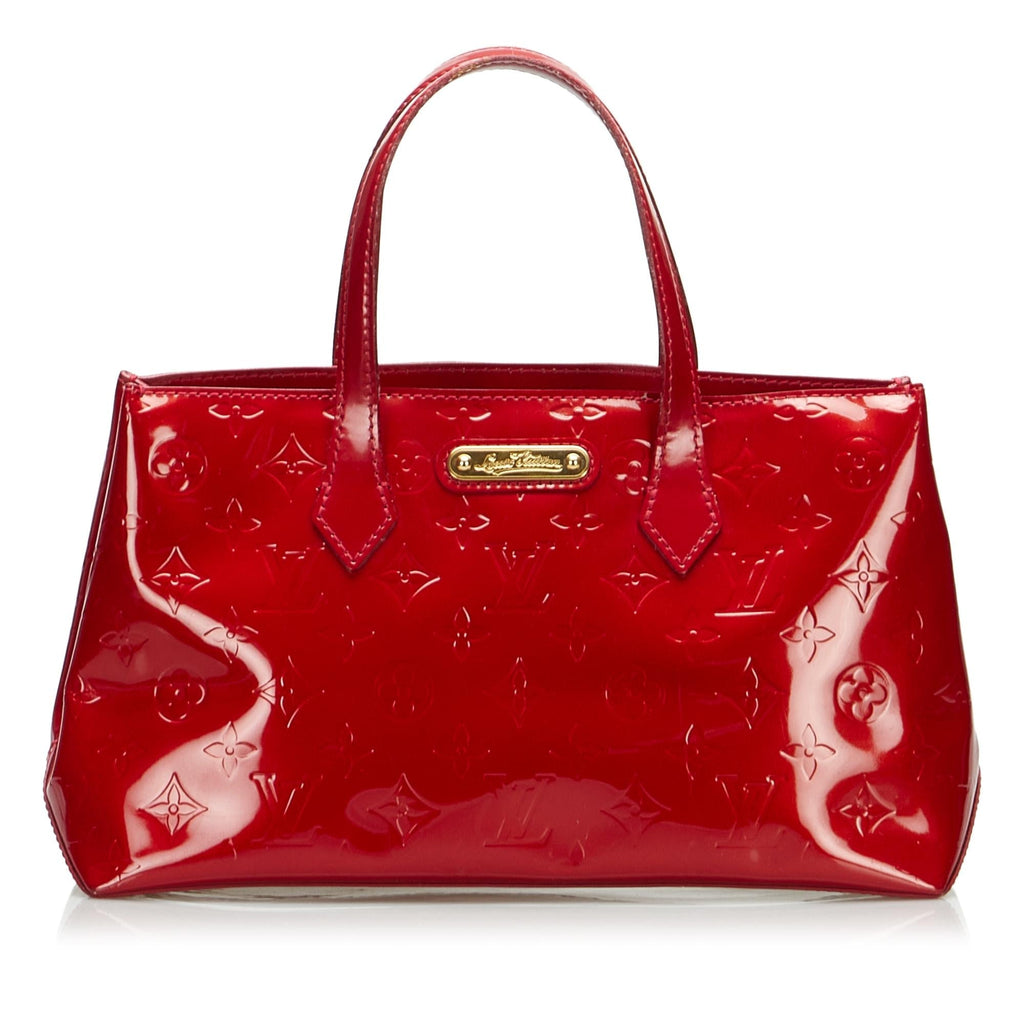 Louis Vuitton Monogram Vernis Wilshire PM (SHG-TRYAiY)