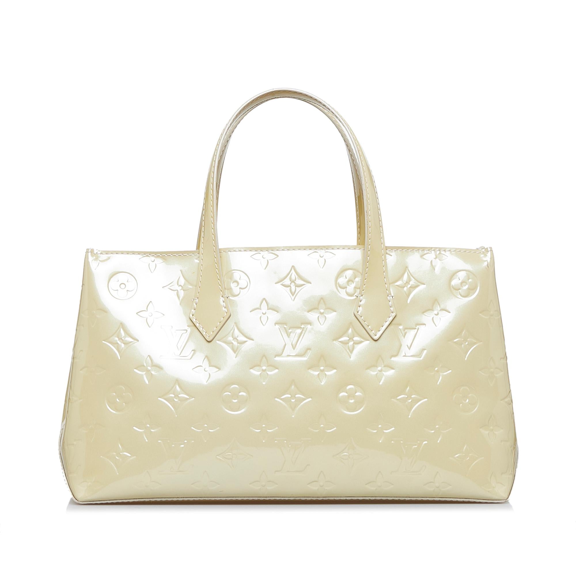 Louis Vuitton Monogram Vernis Wilshire PM (SHG-oOae4z)