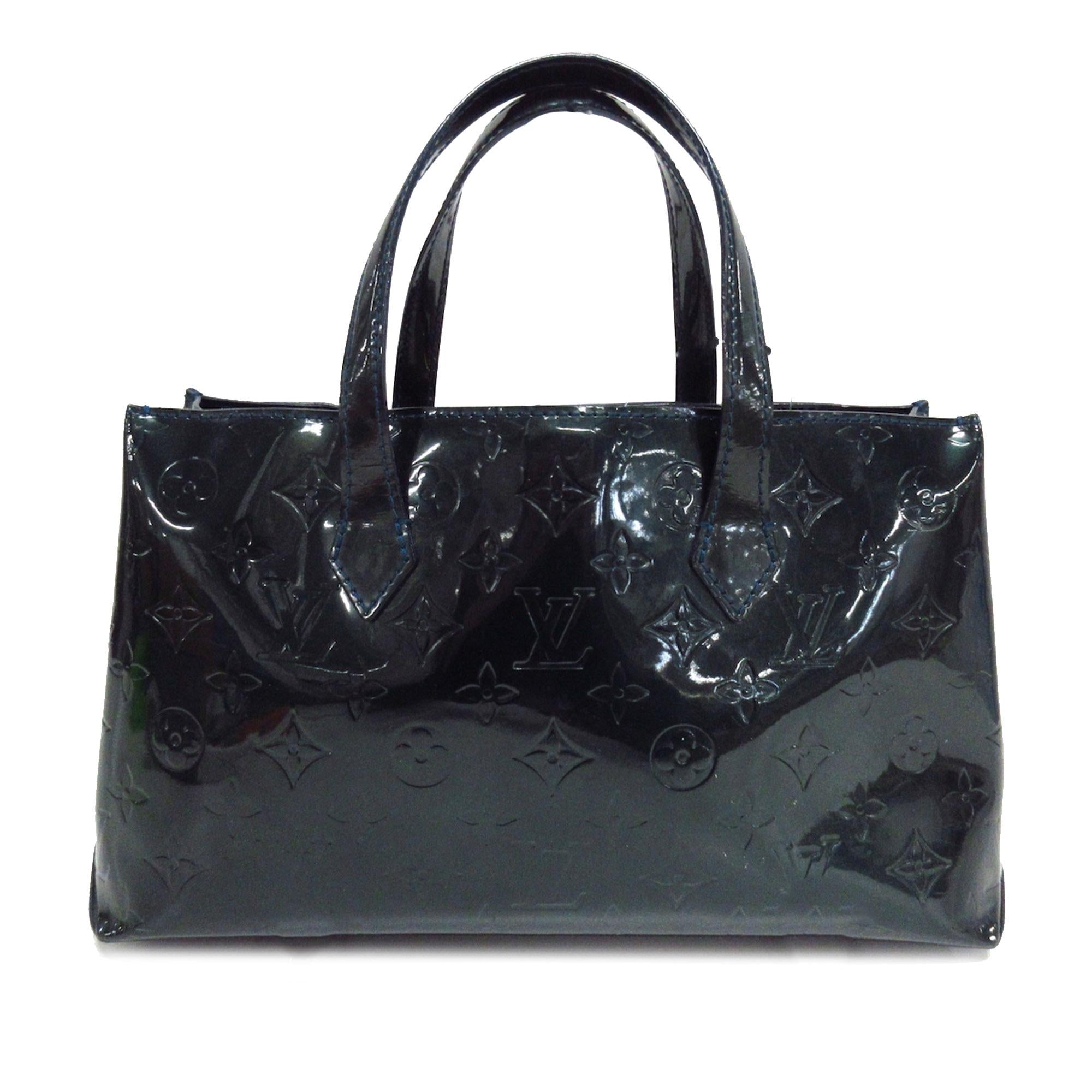 Louis Vuitton Monogram Vernis Wilshire PM (SHG-cOqUgu)