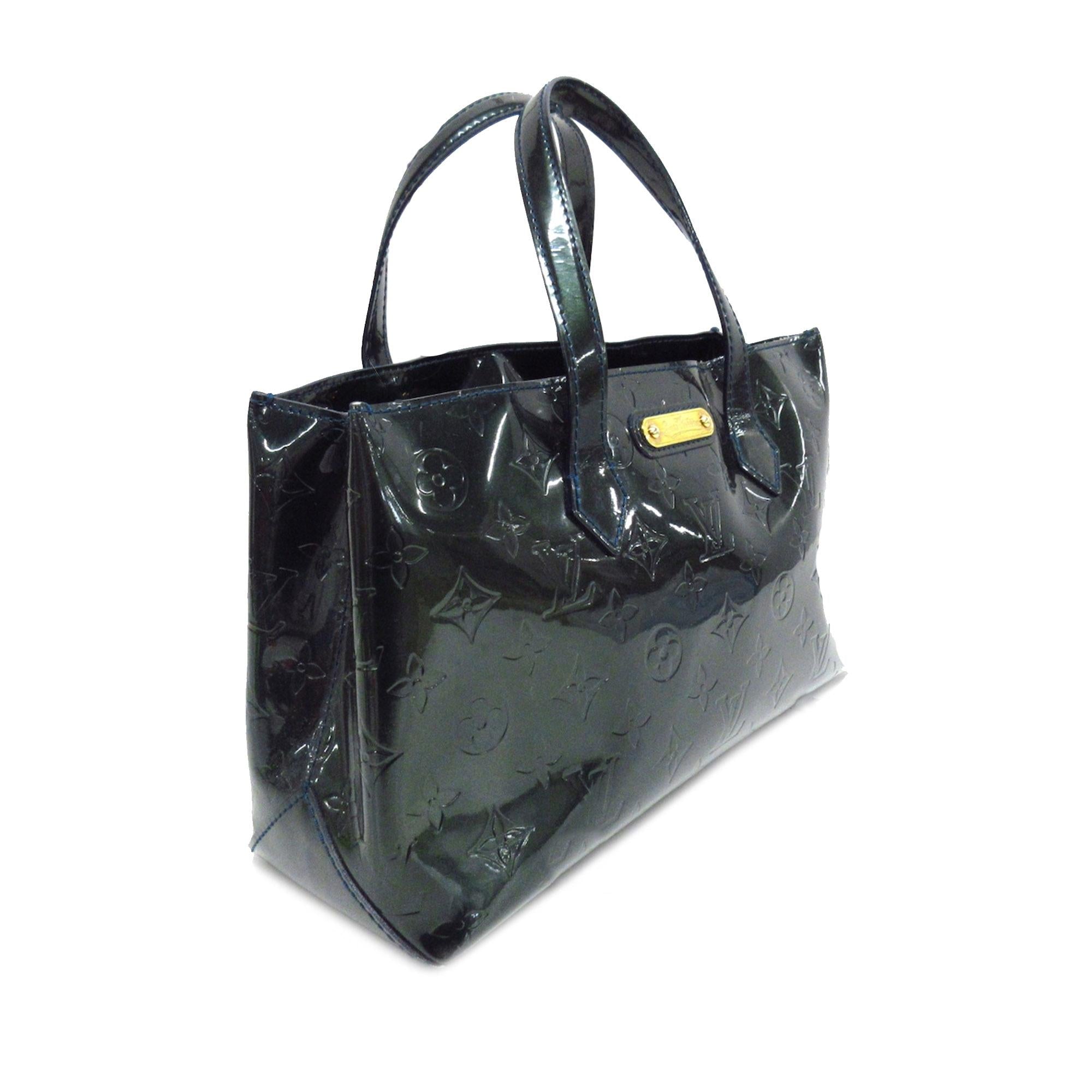 Louis Vuitton Monogram Vernis Wilshire PM (SHG-cOqUgu)