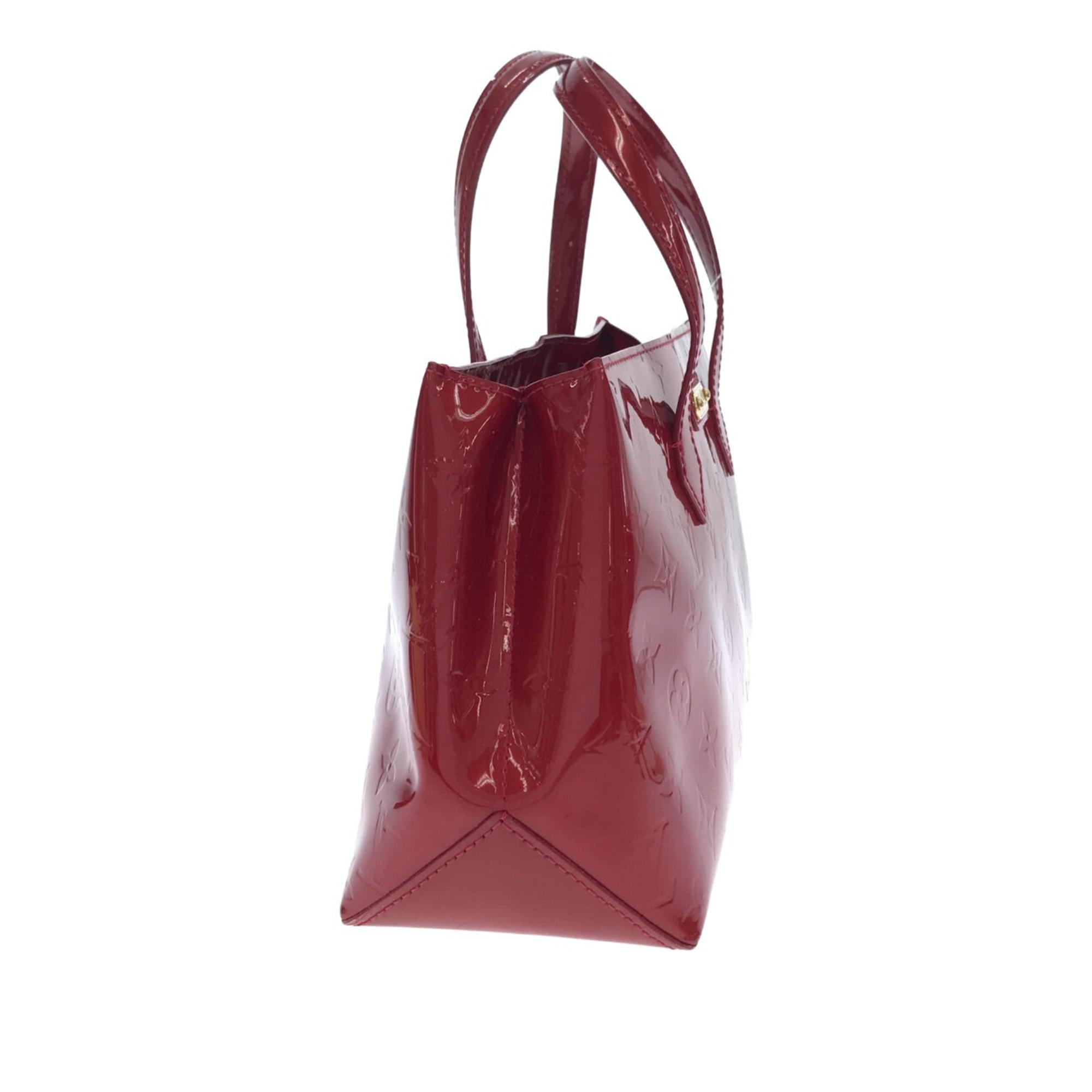 Louis Vuitton Monogram Vernis Wilshire PM (SHG-UgS1gc)