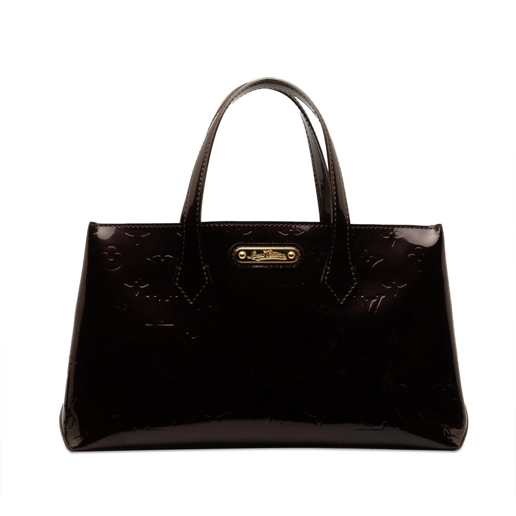 Louis Vuitton Monogram Vernis Wilshire PM (SHG-oit8gc)