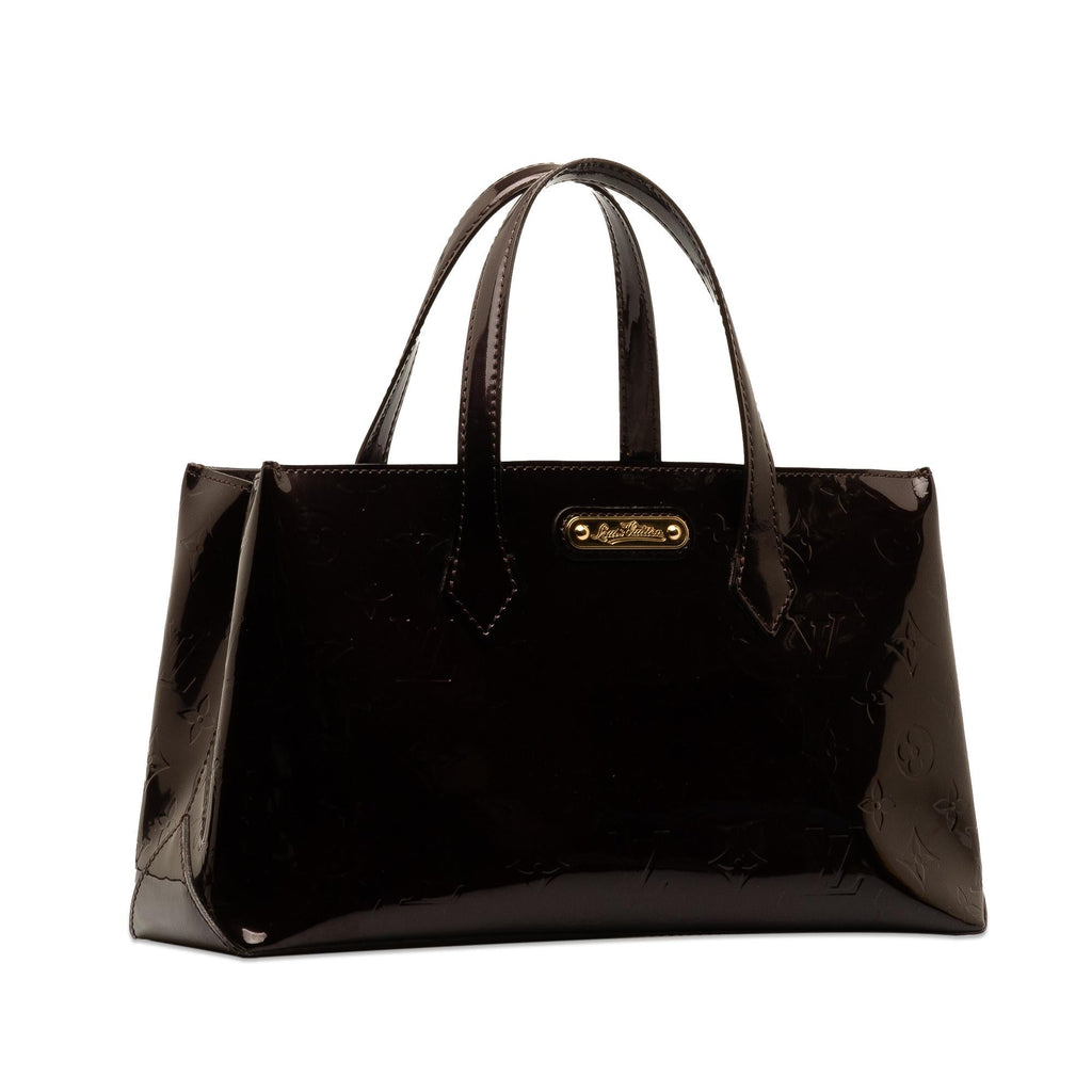 Louis Vuitton Monogram Vernis Wilshire PM (SHG-oit8gc)