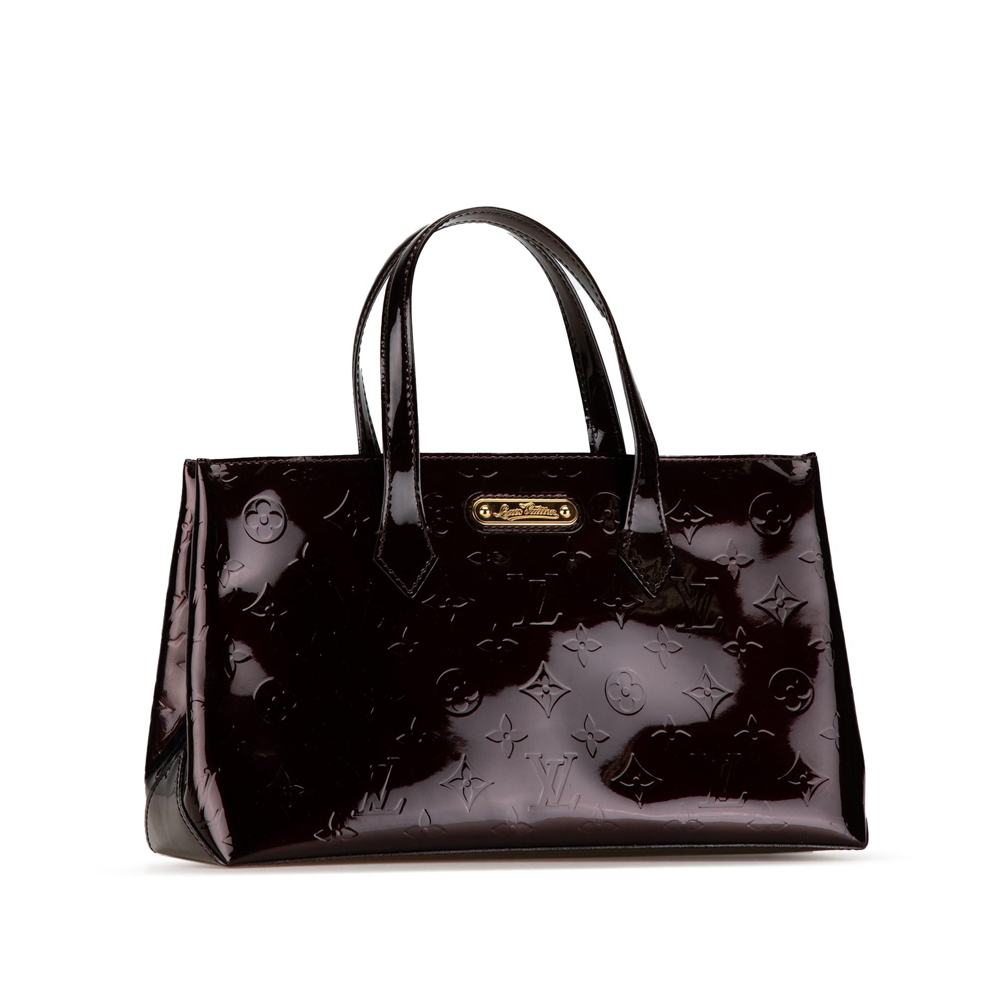 Louis Vuitton Monogram Vernis Wilshire PM (SHG-OU1JBO)