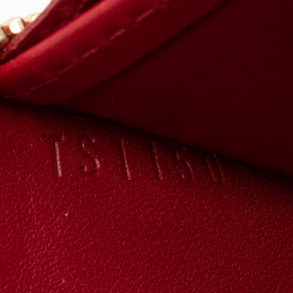 Louis Vuitton Monogram Vernis Zippy Coin Wallet (SHF-15405)