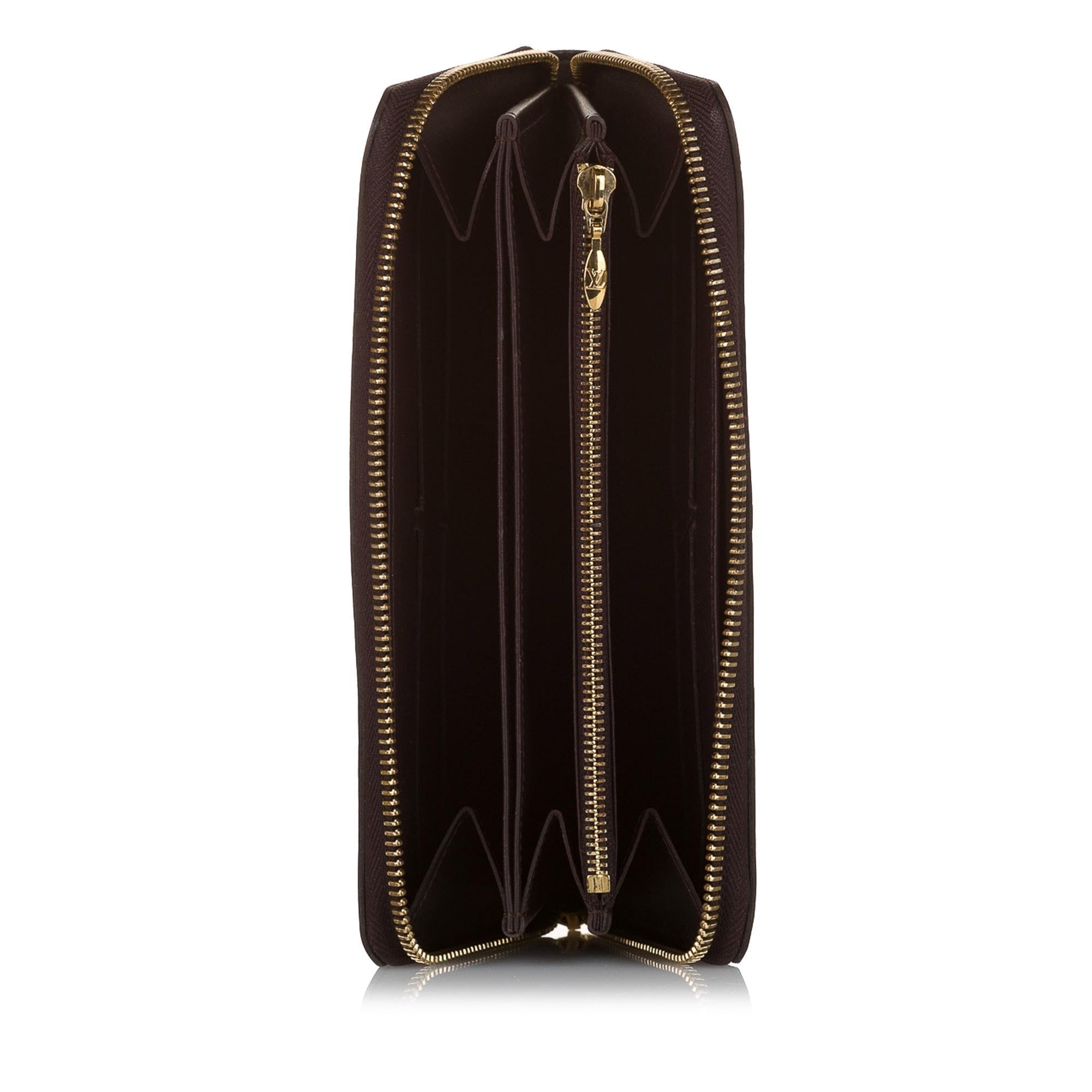 Louis Vuitton Monogram Vernis Zippy Long Wallet (SHG-33858)
